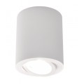 Foco superficie redondo φ95*80mm orientable Blanco para Lámpara GU10/MR16