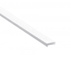 Difusor Opal para Perfil Empotrar Pisable Suelo de aluminio anodizado en plata PEP2126A, barra de 2 ó 3mts