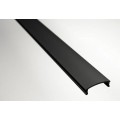 Difusor Negro para Perfil Aluminio LINE, barra de 2 ó 3 Metros 