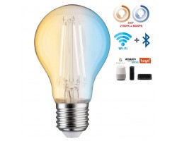 Lámpara LED Standard Gold E27 Filamento 6W 806lm CCT Wifi+Bluetooth