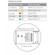 Fuente alimentación LED interior 100W 24VDC Slim con controlador integrado