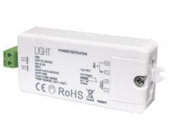 Amplificador Señal para Tira LED 1 canal 8A 12V-36VDC para voltaje constante