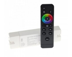 Controlador y mando para tira LED RGBW 230V