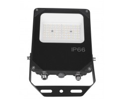 Foco Proyector LED exterior SLIM 30W IP-66 Asimétrico ASI2 Regulable 1-10V