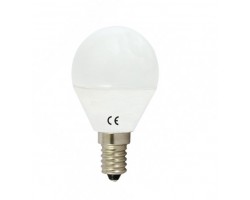 Lámpara LED Esferica E14 4W Opal 