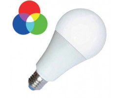 Lámpara LED Standard A60 E27 7W RGB