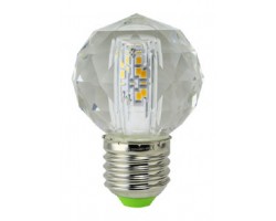Lámpara LED Esferica Cristal Diamante E27 4W