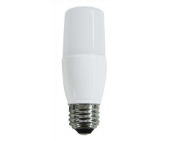 Lámpara LED Tubular T38 Opal E27 7W
