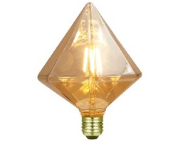 Lámpara LED Arrow Gold E27 4W Filamento 2100ºK