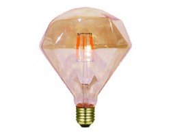 Lámpara LED Diamont Gold E27 4W Filamento 1800ºK