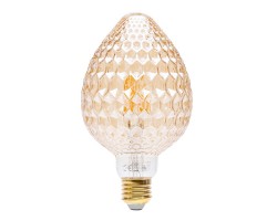 Lámpara LED Pinya Gold E27 4W Filamento 1800ºK