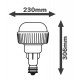 Lámpara LED HB E40 120W Luz Blanca (Ideal Campanas)