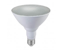 Lámpara LED PAR38 E27 18W 230V, ángulo 120º IP65