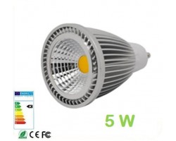 Lámpara LED GU10 COB 5W 60º