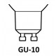 Lámpara LED GU10 COB Cristal 6W 48º Retro CRI90 Regulable