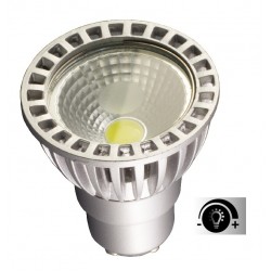 Lámpara LED GU10 COB 6W 50º, Regulable
