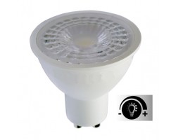 Lámpara LED GU10 SMD 7W 38º Regulable