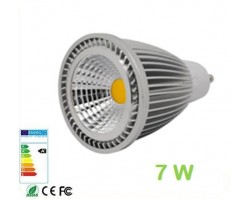 Lámpara LED GU10 COB 7W 60º