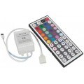 Controlador para tira LED RGB 144W con mando 44 botones