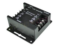 Amplificador para tira Led RGB 288w DC12/24V Negro