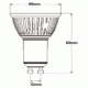 Lámpara LED GU10 4W