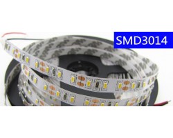 Tira LED 5 mts Flexible 60W 600 Led SMD 3014 IP20 Blanco Cálido Alta Luminosidad