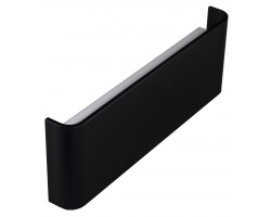 Aplique bañador pared Negro IP20 240mm 803 6w 3000ºK