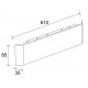 Aplique bañador pared Blanco IP20 610mm 803 20w 3000ºK