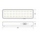 Luminaria Emergencia LED 3W 2 Horas IP20