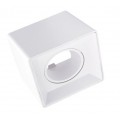 Foco superficie cuadrado orientable Blanco para Lámpara GU10/MR16 ECO