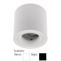 Foco superficie redondo φ95*90mm orientable para Lámpara GU10/MR16, Blanco ó Negro