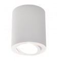 Foco superficie redondo φ80*95mm orientable Blanco para Lámpara GU10/MR16