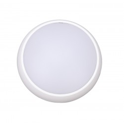 Plafón LED superficie Redondo Ø170x57mm Blanco 8W IP54