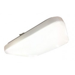 Plafón LED superficie Cuadrado Blanco 20W