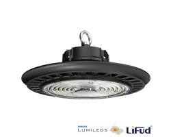 Campana LED UFO MULTI 110W, 150W ó 200W seleccionable Regulable 0-10V, hasta 28000Lm Flicker Free
