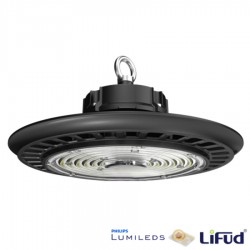 Campana LED UFO MULTI 110W, 150W ó 200W seleccionable Regulable 0-10V, hasta 28000Lm Flicker Free