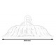 Campana LED UFO Eco 100W 9000Lm