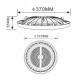 Campana LED UFO 210W 27300Lm