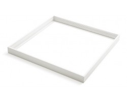 Marco superficie Panel LED 600x600 Blanco ó Niquel