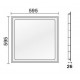 Panel LED 600X600mm 40W Marco Blanco RGB+CCT Regulable