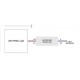 Panel LED Eco 600X600mm 40W Marco Blanco, Caja 10 ud x 23,50€/ud