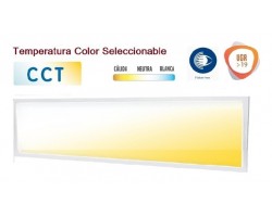 Panel LED Backlight 300X1200mm 40W Marco Blanco Flicker Free UGR<19 PRO CCT