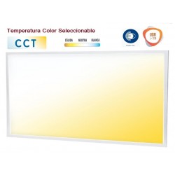 Panel LED Backlight 600X1200mm 80W Marco Blanco Flicker Free UGR<19 PRO CCT