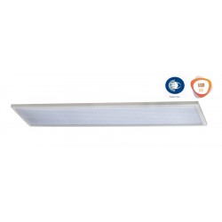 Panel LED 300X1200mm 40W Marco Blanco 4000ºK UGR15 Flicker Free PRO, Ideal centros educativos 