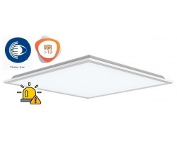 Panel LED Backlight 600X600mm 40W Marco Blanco UGR19 PRO, + Kit Emergencia