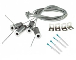 Kit de suspensión con escuadras para Panel LED