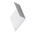 Unión Perfil Aluminio Superficie pared Cornisa Blanco PSPC5665B