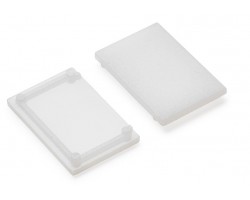 Tapa Final para Difusor Q recto perfil Aluminio Anodizado PS3312 (2Ud)
