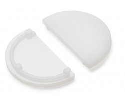 Tapa Final para Difusor R curco perfil Aluminio Anodizado PS3312 (2Ud)