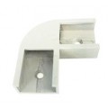 Angulo 90º Blanco fijación para perfil LINE superficie PS1707B